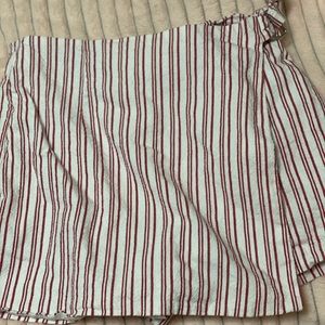 Striped skort
